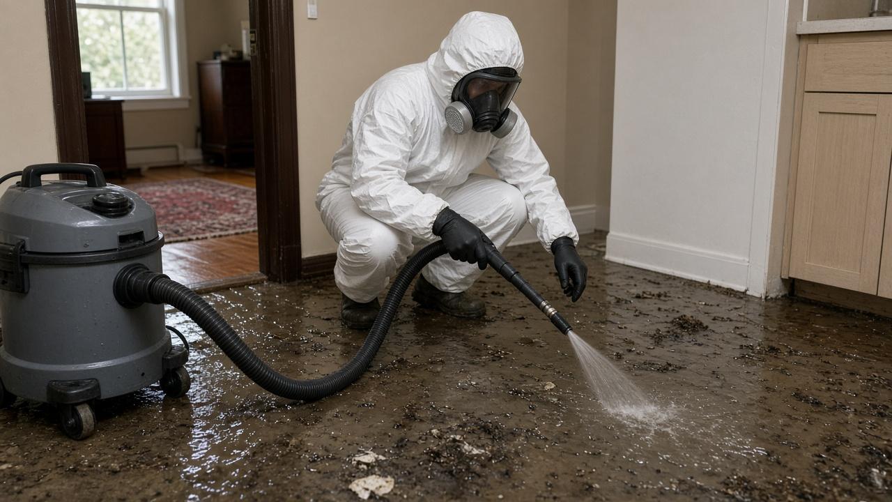 Sewage Backup Cleanup