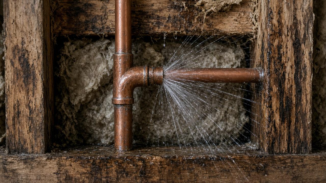 Burst Pipe Water Damage