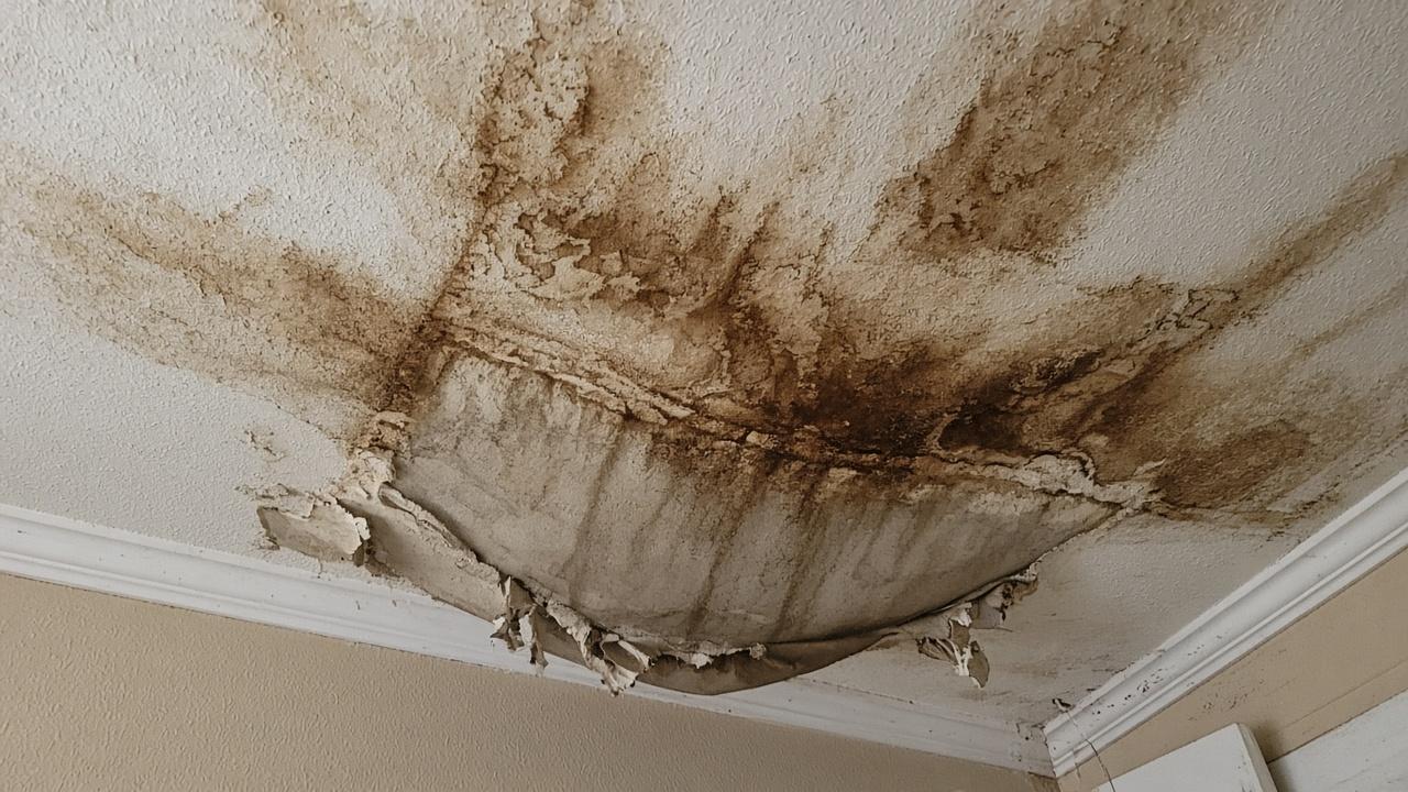 Ceiling & Wall Water Damage Repair